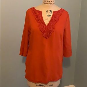 East 5th Embroidered Tunic Top